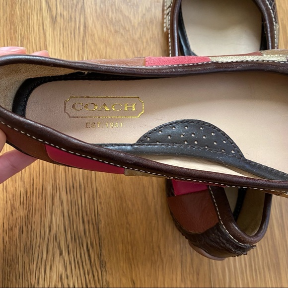 Coach Jasmine Patchwork flats - Picture 2 of 9
